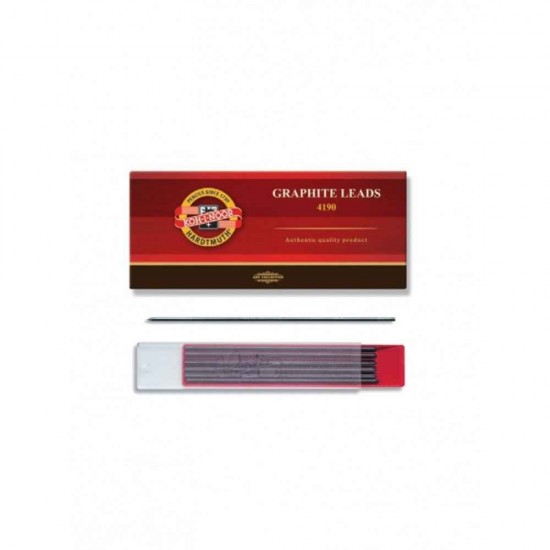 Koh-I-Noor 12 Μύτες Μολυβιού 4190 Πάχους 2mm Τύπου 2B 4190/2B