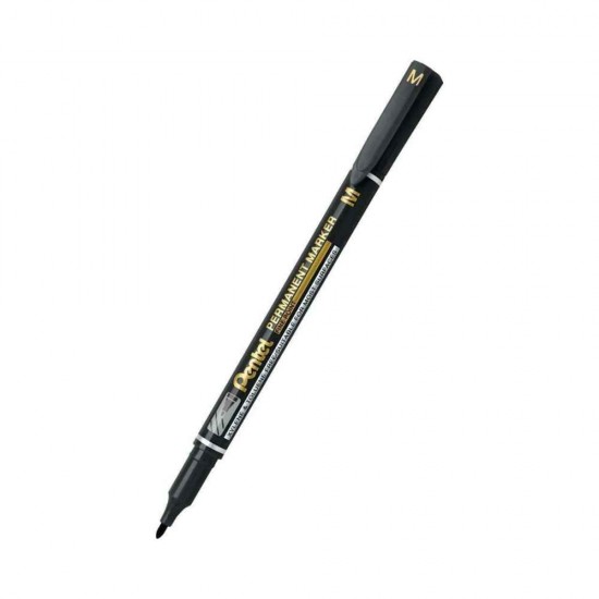 Pentel Αδιάβροχος Μαρκαδόρος Μαύρος 1.0mm NM470A