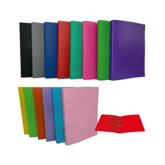 ΝΤΟΣΙΕ PP 25x31,5x2cm ΠΛΑΣΤΙΚΟ (2 κρίκοι 16mm) ΔΙΑΦΟΡΑ ΧΡΩΜΑΤΑ 17506300