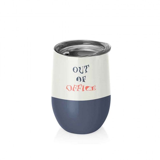 Chic Mic Bioloco Ποτήρι Θερμός Out of Office 0.42lt BEO123