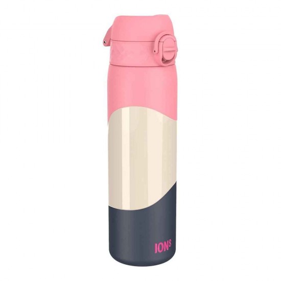 Ion8 Vacuum Proof Insulate Μπουκάλι Θερμός Navy Pink 500ml I8TS500PSBLOCK