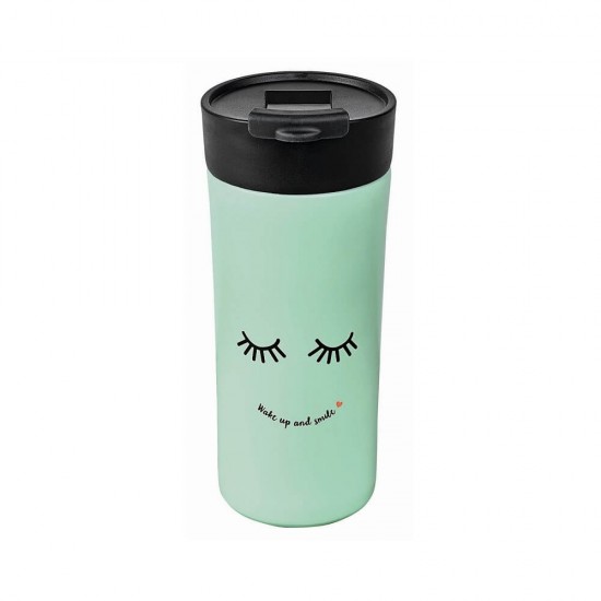 Moses Ποτήρι Θερμός Ανοξείδωτος Smile 450ml M80660