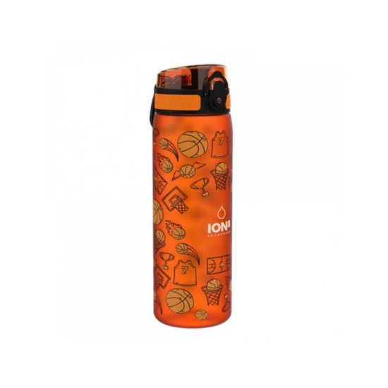 Πλαστικό Παγούρι Slim 500ml Τυπωμένο Παιδικό Ion8 I8500FPOBASK