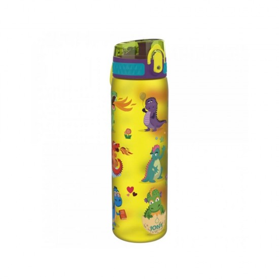 Πλαστικό Παγούρι Slim 500ml Τυπωμένο Παιδικό Ion12 I8500FPYDRAG