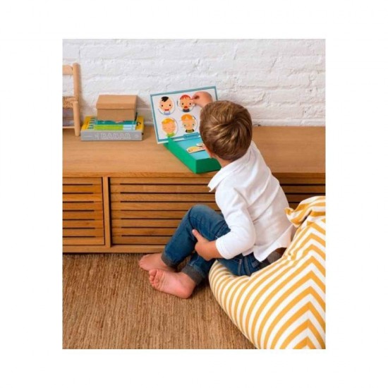 Apli Kids Μαγνητικό Παιχνίδι Κατασκευών Emotions Magnets για Παιδιά 3+ Ετών AP-14803