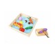 Tooky Toys Λαχανικά και Πάγκος Κοπής από Ξύλο για 1+ Ετών TKI015