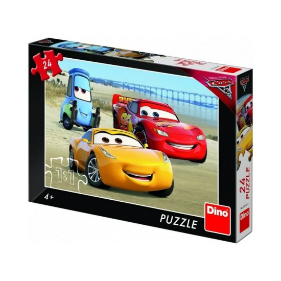 Παιδικό Puzzle Cars 3 24pcs για 5+ Ετών Dino 35158