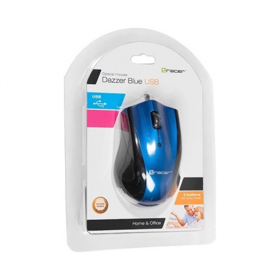 Tracer Dazzer Ενσύρματο Ποντίκι Μπλε 17644940