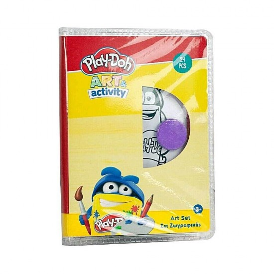 Gim Play-Doh Mini Set Ζωγραφικής 24τμχ 320-40001