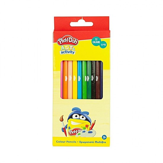 Gim Play-Doh Σετ Ξυλομπογιές 12τμχ 320-20003