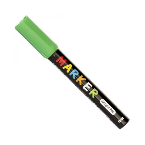 M&G Μαρκαδόρος Ακρυλικός 2mm APL9786D0 Lucifer Green S050