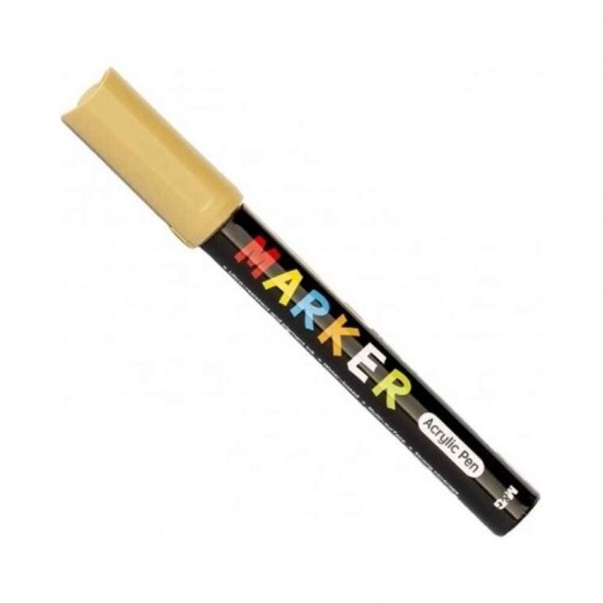 M&G Μαρκαδόρος Ακρυλικός 2mm APL9786D0 Light Orange S301