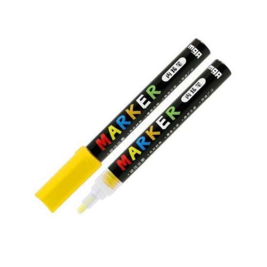 M&G Μαρκαδόρος Ακρυλικός 2mm APL9786D0 Κίτρινος S400