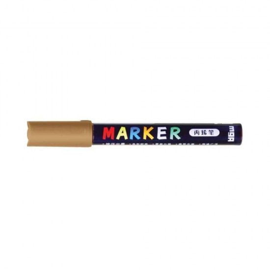 M&G Μαρκαδόρος Ακρυλικός 2mm APL9786D0 Tawny S411