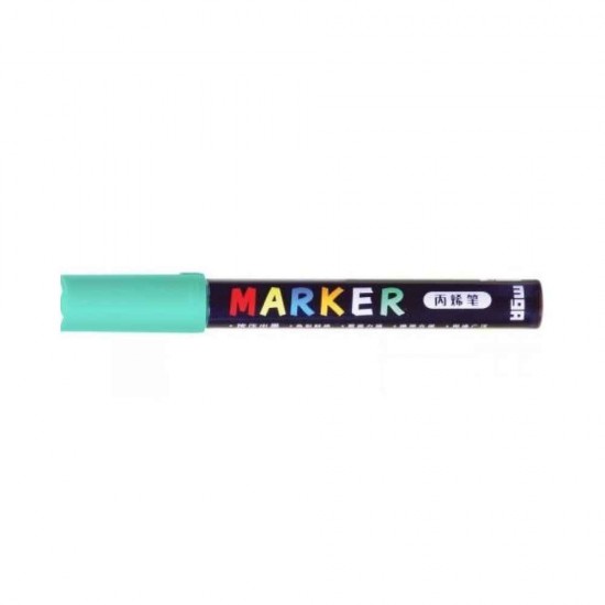 M&G Μαρκαδόρος Ακρυλικός 2mm APL9786D0 Light Green  S501