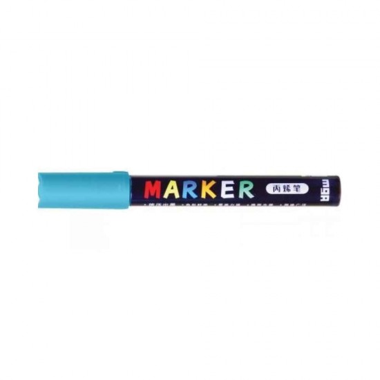 M&G Μαρκαδόρος Ακρυλικός 2mm APL9786D0 Sky Blue S602