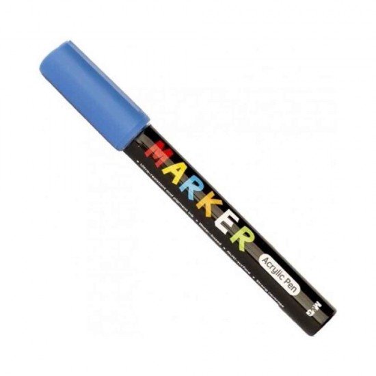 M&G Μαρκαδόρος Ακρυλικός 2mm APL9786D0 Light Blue S603