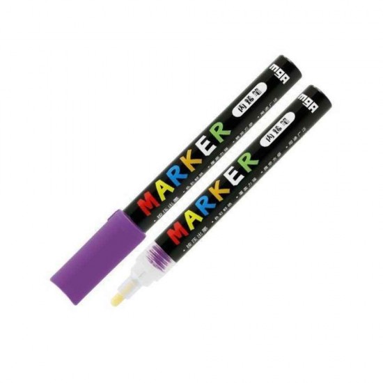M&G Μαρκαδόρος Ακρυλικός 2mm APL9786D0 Μωβ S800