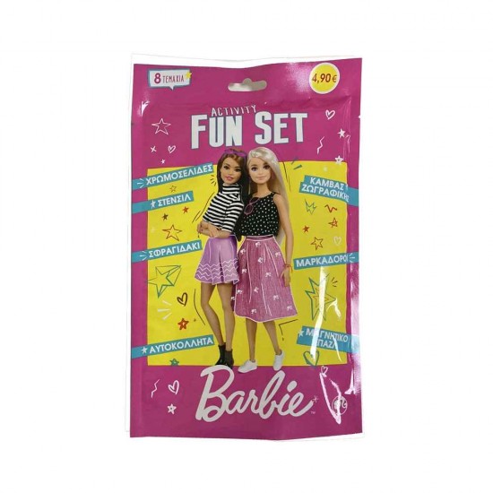 Set Δραστηριοτήτων Barbie - Activity Fun Set 9789606215872