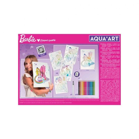 Maped Σετ Ζωγραφικής Barbie 907063