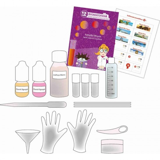 Kid Lab Αρωματοποιία Συνδυάζω Αρώματα και Ταξιδεύω στον Κόσμο Λονδίνο Εργαστήριο για 8+ Ετών SP.20.310.0043