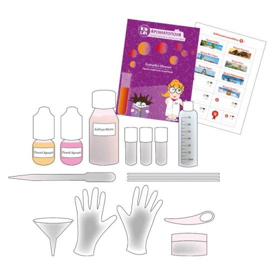 Kid Lab Αρωματοποιία Συνδυάζω Αρώματα και Ταξιδεύω στον Κόσμο – Άρωμα Παρίσι Εργαστήριο για 8+ Ετών SP.20.310.0044