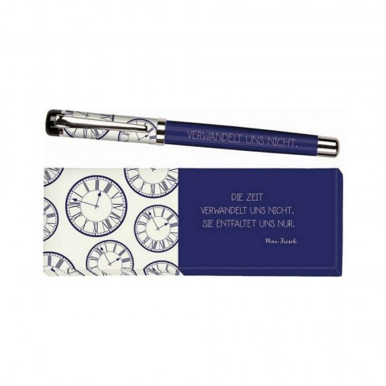 Moses Στυλό Rollerball με Μπλε Μελάνι Max Frisch Libri x Tintenroller M83279