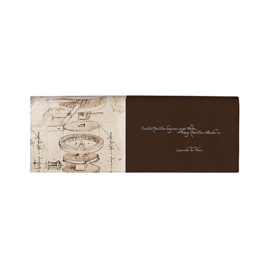 Moses Στυλό Rollerball με Μπλε Mελάνι Libri X Leonardo da Vinci M82724