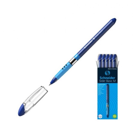 Στυλό SCHNEIDER SLIDER BASIC Medium Μπλε 194151103