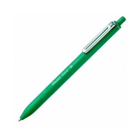 Pentel Στυλό Ballpoint 0.7mm με Πράσινο Μελάνι Izee BX467D
