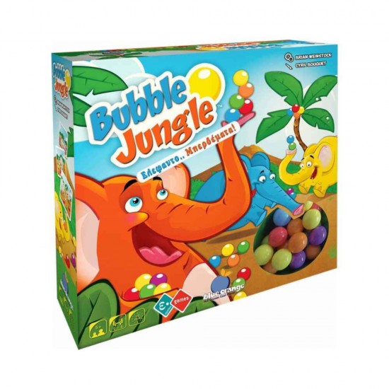 Epsilon Games Επιτραπέζιο Παιχνίδι Bubble Jungle Ελεφαντο Μπερδέματα! για 2-4 Παίκτες 5+ Ετών (EN) SX.20.290.0106