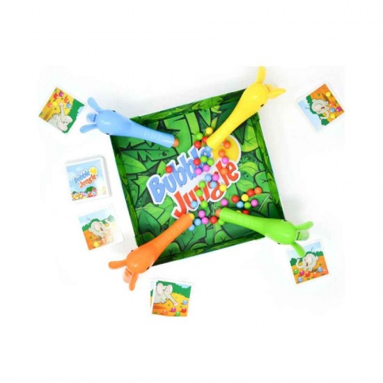 Epsilon Games Επιτραπέζιο Παιχνίδι Bubble Jungle Ελεφαντο Μπερδέματα! για 2-4 Παίκτες 5+ Ετών (EN) SX.20.290.0106