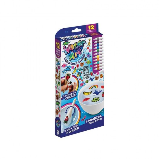 Brainstorm Toys Ζωγραφική Στο Νερό με Μαγικούς Μαρκαδόρους 12 Σχ. WA BRNSTRM SX.20.370.0435