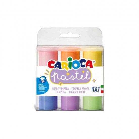 Τέμπερες Carioca Pastel σετ Βαζάκια 6/25ml 10343185