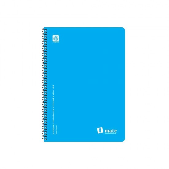 Typotrust Σπιράλ Τετράδιο Ριγέ Α4 2 Θεμάτων Special T-Mate P.P. Διάφορα Χρώματα 4542-22