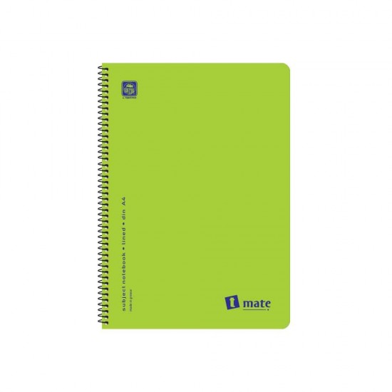 Typotrust Σπιράλ Τετράδιο Ριγέ Α4 2 Θεμάτων Special T-Mate P.P. Διάφορα Χρώματα 4542-22