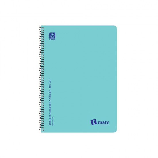 Typotrust Σπιράλ Τετράδιο Ριγέ Α4 2 Θεμάτων Special T-Mate P.P. Διάφορα Χρώματα 4542-22