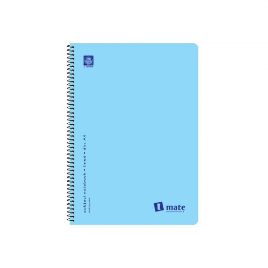 Typotrust Σπιράλ Τετράδιο Ριγέ Α4 2 Θεμάτων Special T-Mate P.P. Διάφορα Χρώματα 4542-22