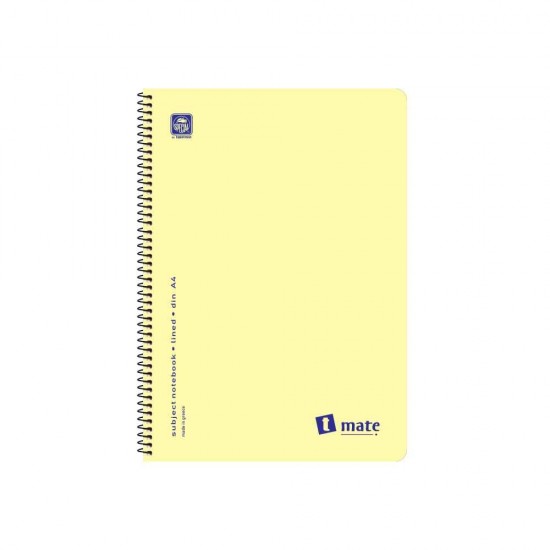 Typotrust Σπιράλ Τετράδιο Ριγέ Α4 2 Θεμάτων Special T-Mate P.P. Διάφορα Χρώματα 4542-22