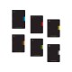 Typotrust Σπιράλ Τετράδιο Ριγέ Α4 2 Θεμάτων Noir Μαύρο με Logo Διάφορα Χρώματα 4542-24