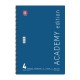 Typotrust Σπιράλ Τετράδιο Ριγέ Α4 120 Φύλλων 4 Θεμάτων Academy Διάφορα Χρώματα 4544-11