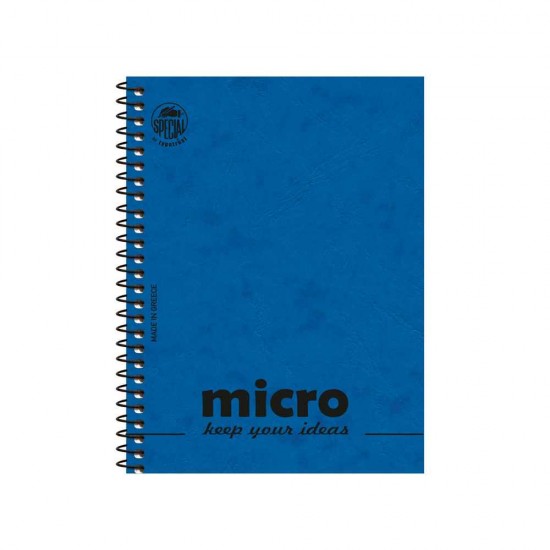 Typotrust Σημειωματάριο Σπιράλ 80 Φύλλων A6 Ριγέ MICRO 4602-1
