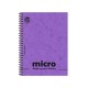 Typotrust Micro Μπλοκ Σημειώσεων Σπιράλ Ριγέ με Εξώφυλλο 13x18cm Διάφορα Χρώματα 4603-1