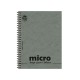 Typotrust Micro Μπλοκ Σημειώσεων Σπιράλ Ριγέ με Εξώφυλλο 13x18cm Διάφορα Χρώματα 4603-1