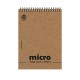 Typotrust Micro Μπλοκ Σημειώσεων Σπιράλ Ριγέ με Εξώφυλλο 8.5x11.8cm Διάφορα Χρώματα 4604-1