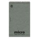 Typotrust T.Special Micro Μπλοκ Σημειώσεων Σπιράλ 80 Φύλλων Ριγέ 8.8x14.5cm Διάφορα Χρώματα 4605-1