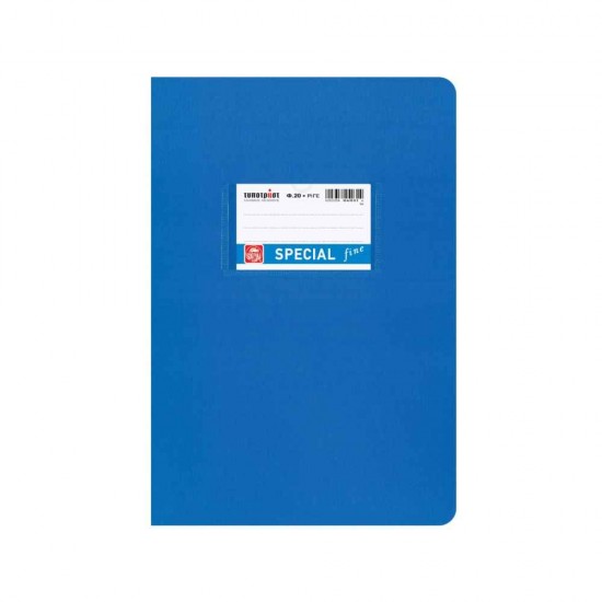 Typotrust Special Fine Τετράδιο Ριγέ Β5 20φ Μπλε 4031