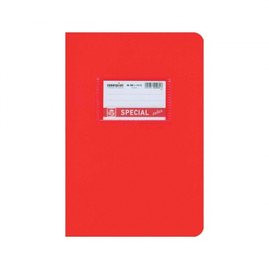 Typotrust Τετράδιο Ριγέ Β5 50 Φύλλων Special Color Κόκκινο 4062