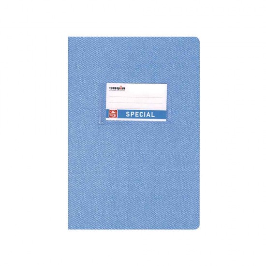 Typotrust Jeans Τετράδιο Γαλάζιο Ριγέ 17x25 50φ. 4163