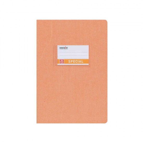 Typotrust Jeans Τετράδιο Πορτοκαλί Ριγέ 17x25 50φ. 4166